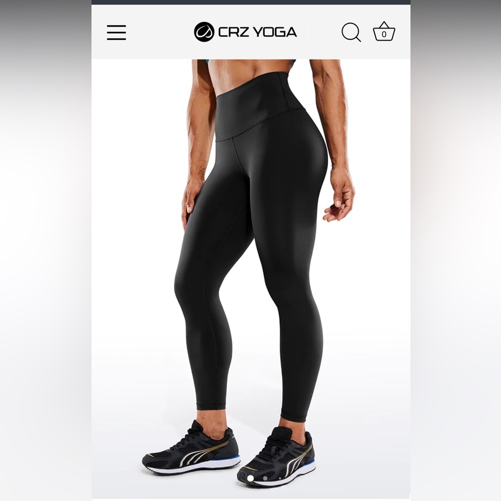 CRZ YOGA Black leggings